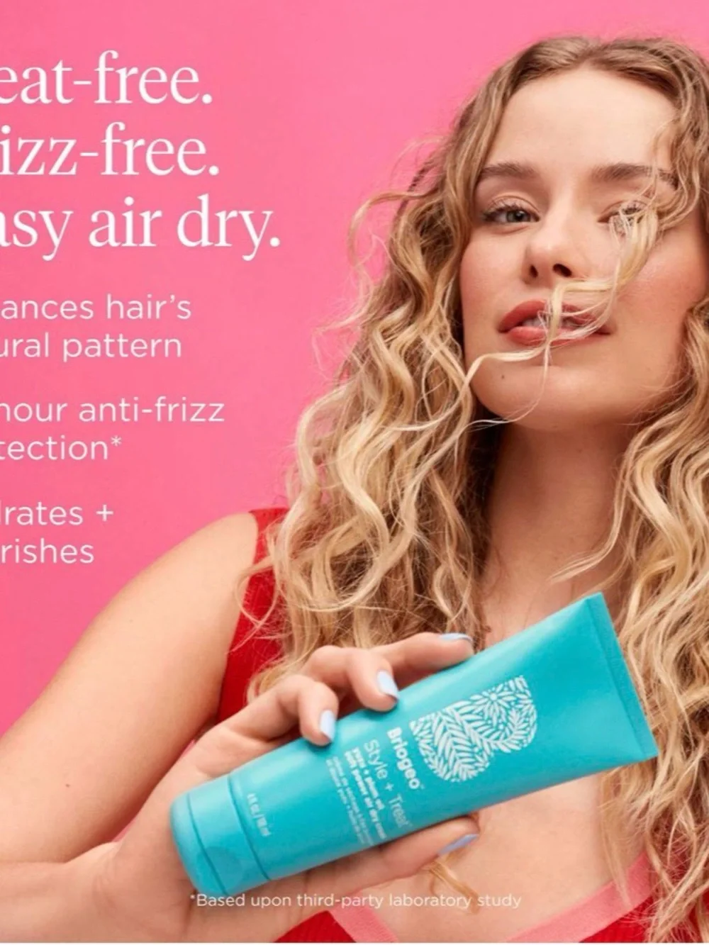BRIOGEO Style + Treat™ Air Dry Hair Styling Cream